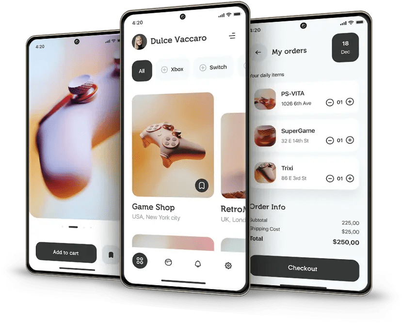 UX design and development